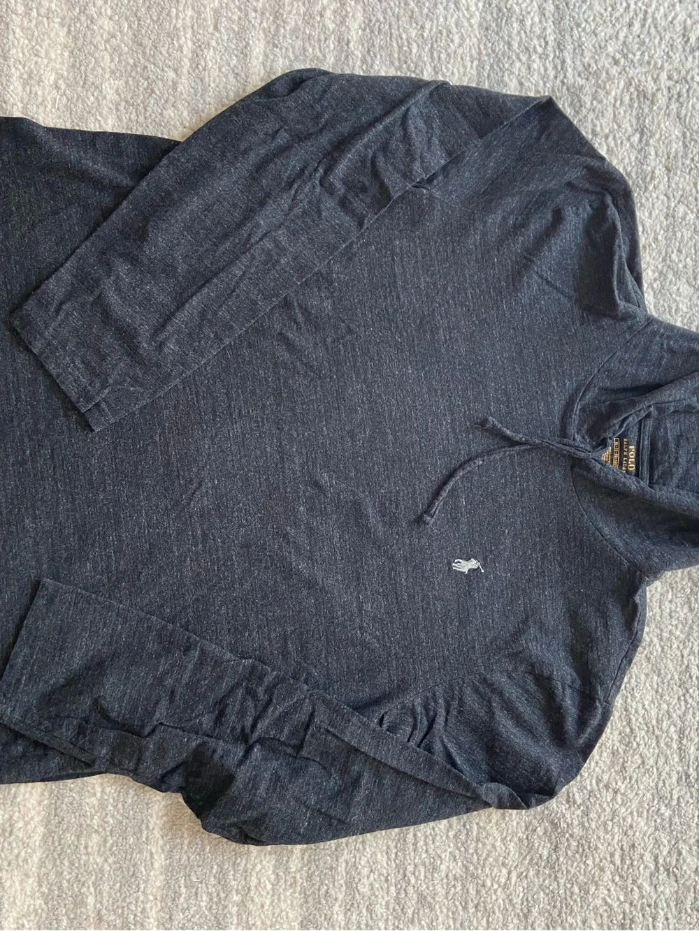 Polo by Ralph Lauren Dark Navy Hooded Long-Sleeve Pullover